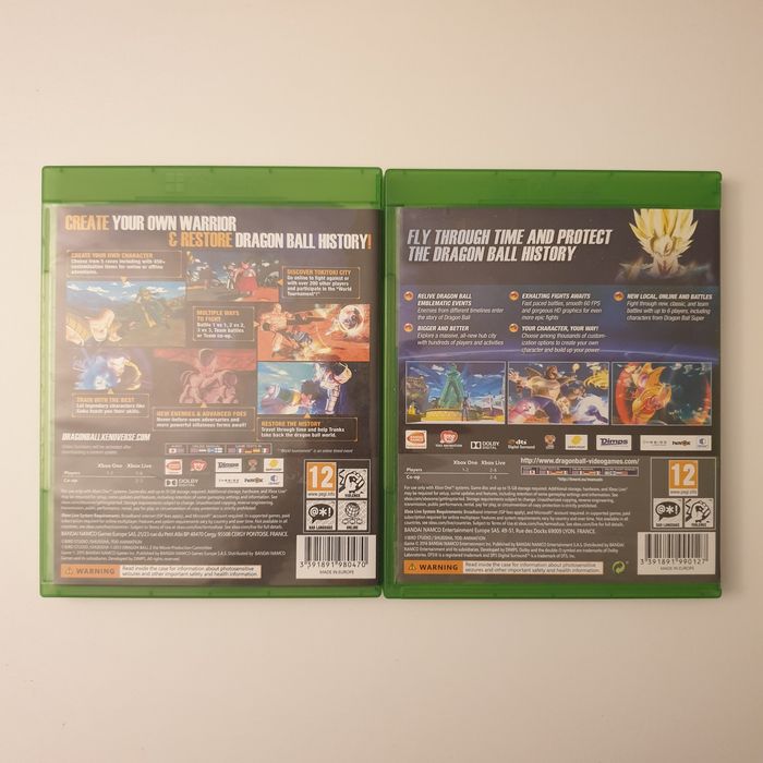Dragon Ball Xenoverse & Dragon Ball Xenoverse 2 Xbox One/Xbox Series X