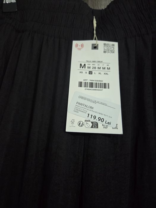 Pantaloni satinati