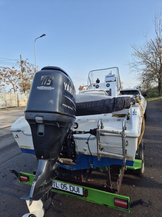 Vand barca cu motor 115cp
