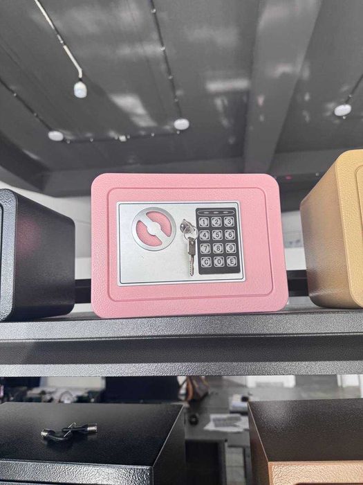 Мини сейф для подарка/ с монетоприемником или без/ сейф с паролем