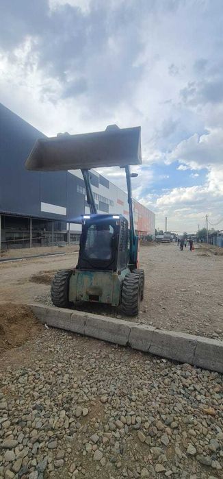 Мини погрузчик аренда (мультик) Bobcat