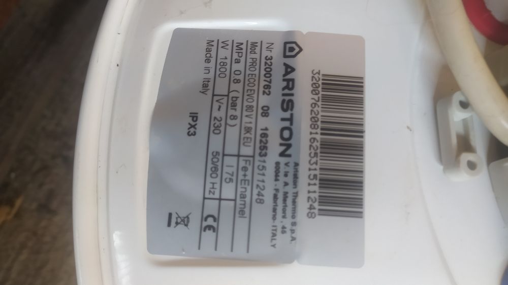 Boiler electric Ariston 80litri