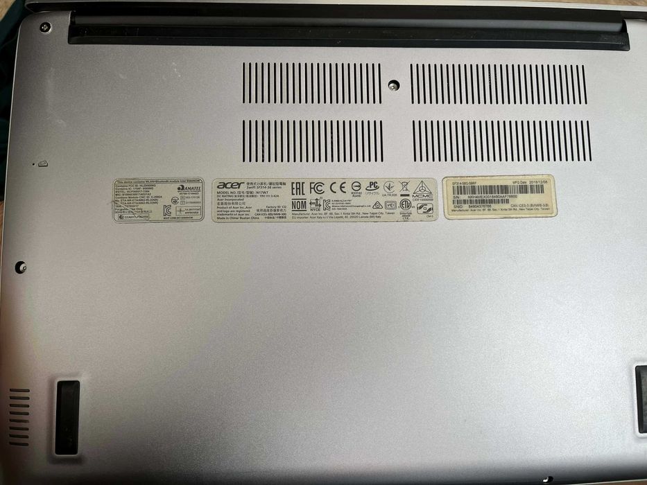 Acer  Swift 3 (SF314-56G) КАТО НОВ