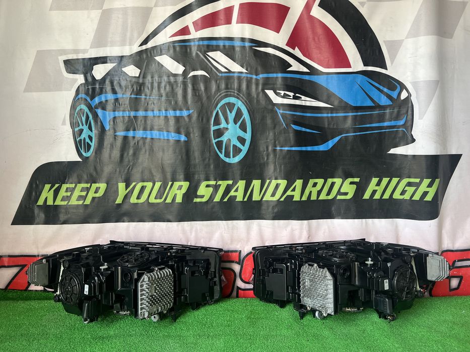 Bmw Seria 5 G30 G31 Set Faruri Far Stanga-Dreapta Full Led Complete