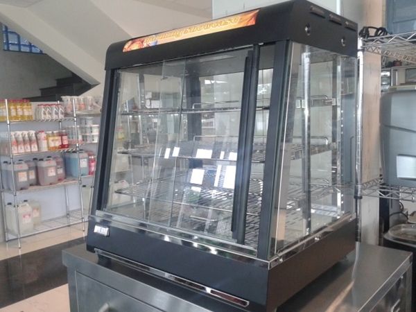 Топла витрина Нова настолна за закуски,пържени продукти к