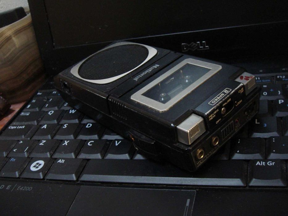 NATIONAL RQ-175 Reportofon Retro Vintage 2 Speed Caseta Mica