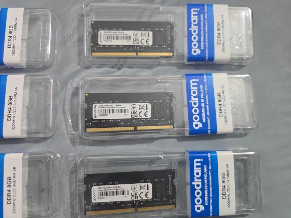 Kit Memorie Laptop Goodram 16GB (2x8GB) DDR4 3200MHz CL22 SODIMM SR