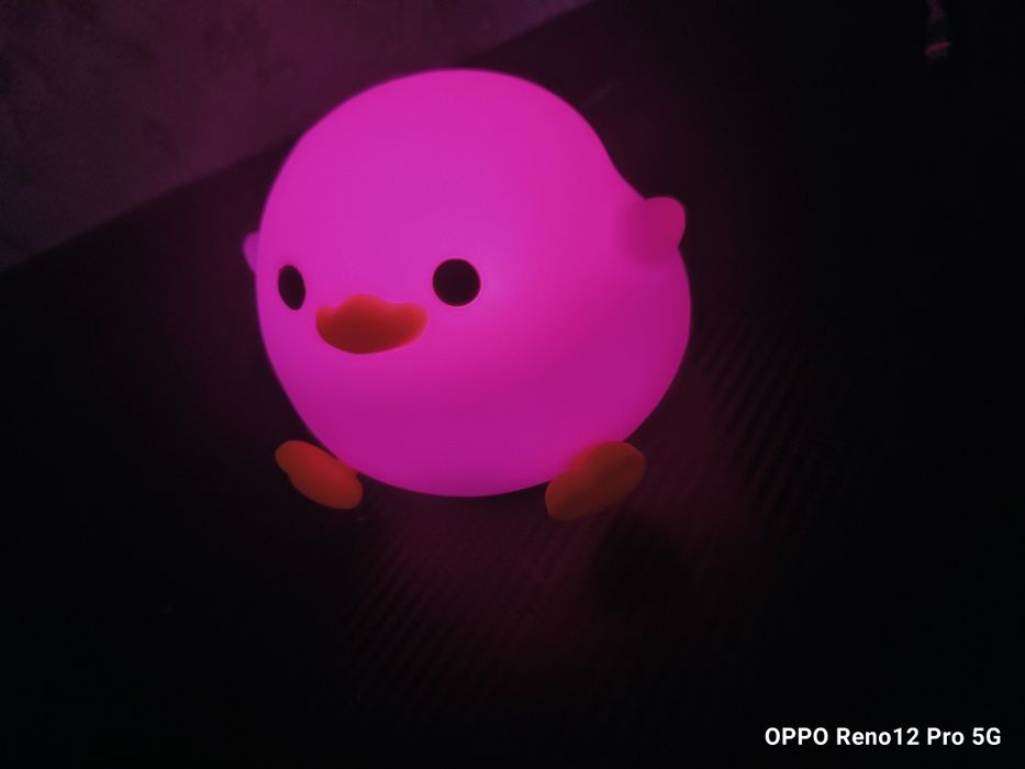 Ночник виде силиконовой утки