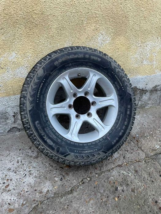 1 колесо Р15 6х139.7