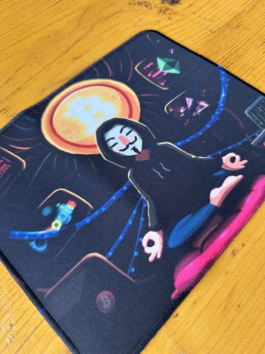 Подложка за мишка Биткойн в различки разцветки