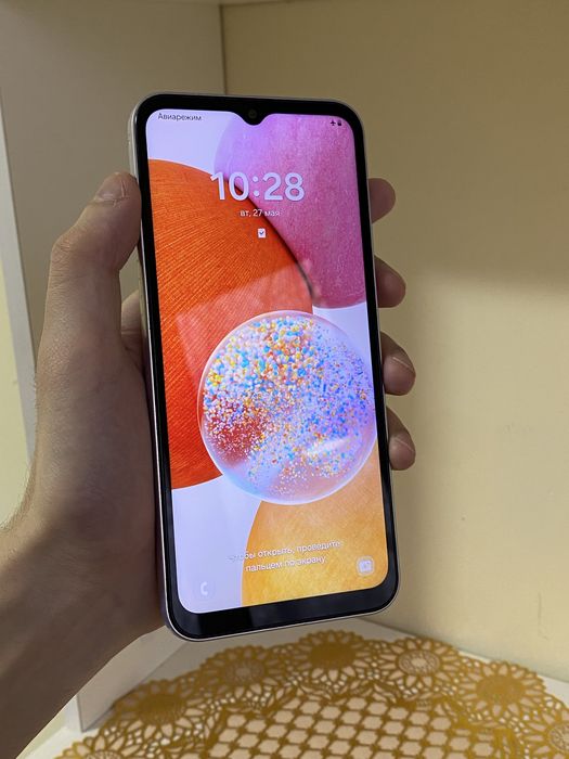 SAMSUNG A14 Silver Оригинал