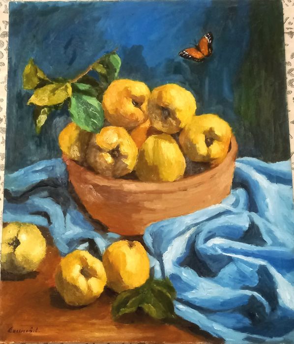 Натюрморт "Айва жемісі