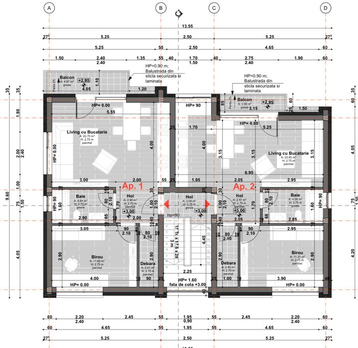 PF Vand Teren Autorizat USAMV UMF Kaufland Apartamente Spatiu Duplex