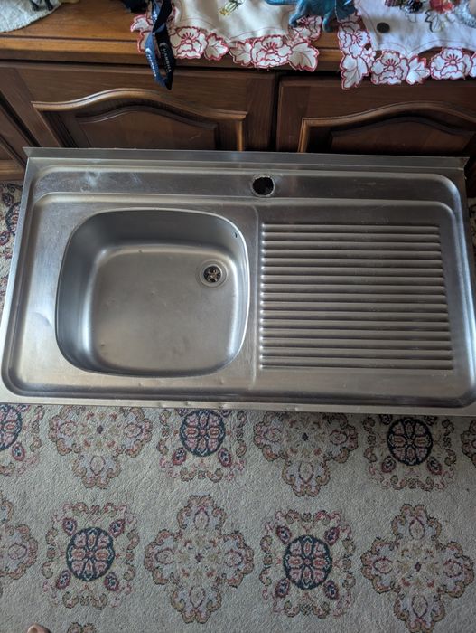 Chiuveta inox 91x51 cm
