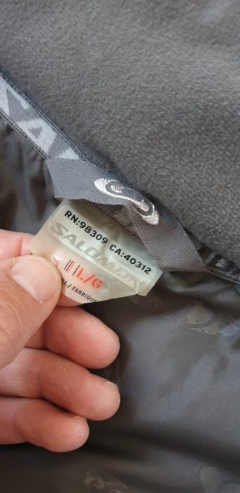 Salomon Ski + Bord Mens Down Size L ОРИГИНАЛ! Мъжко Зимно пухено Яке!