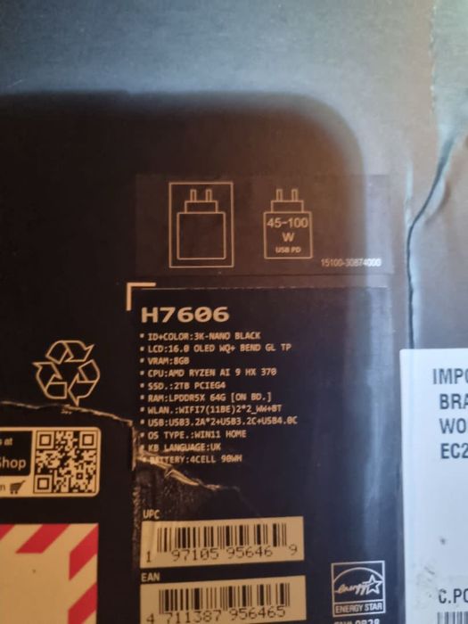 Asus ProArt P16 H7606