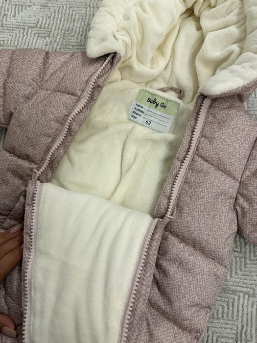 Детский теплый комбинезон