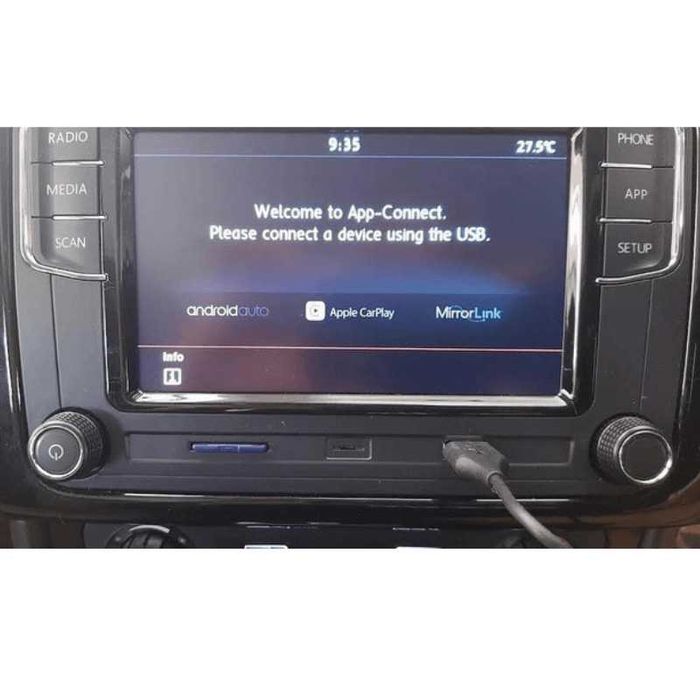 RCD 340G Mib 2 Navigatie Volkswagen VW OEM Carplay Android Auto Skoda Seat Radio Player Original Golf Passat b6 cc Tiguan Polo Octavia
