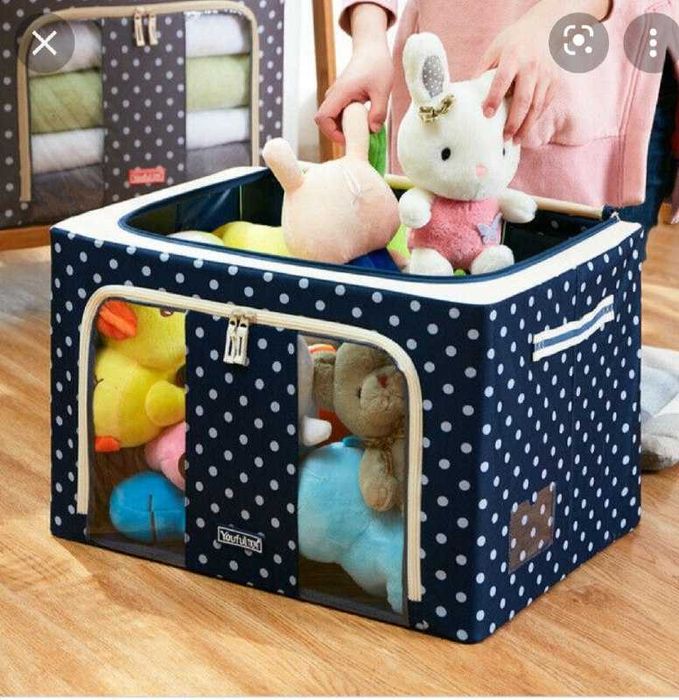 Органайзер для одежды большой вместимости 100 л, ящик для хранения