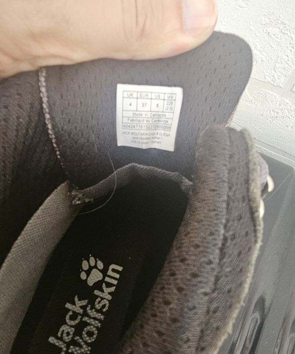 Тактические ботинки Jack Volfskin 37 размер