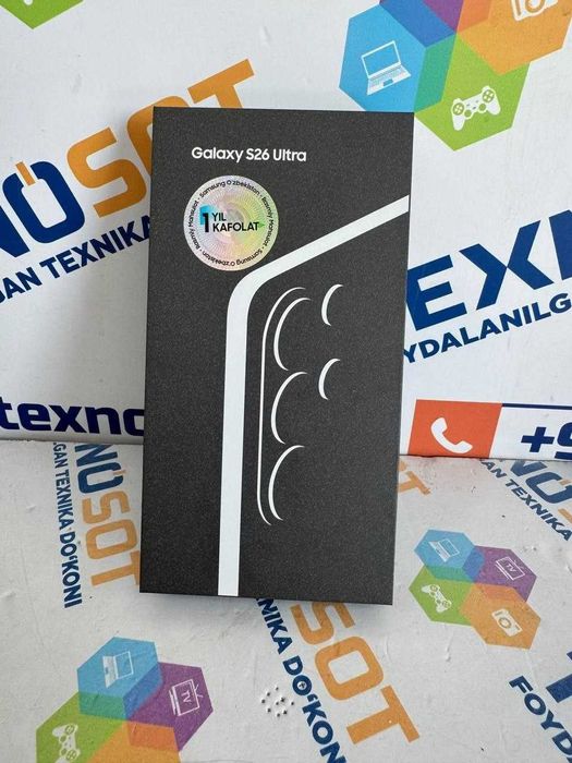 Продается телефон Samsung Galaxy S26 Ultra 12/512GB (НОВЫЙ, ЗАПЕЧАТАН)