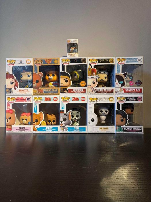 Funko pop: naruto; marvel; star wars