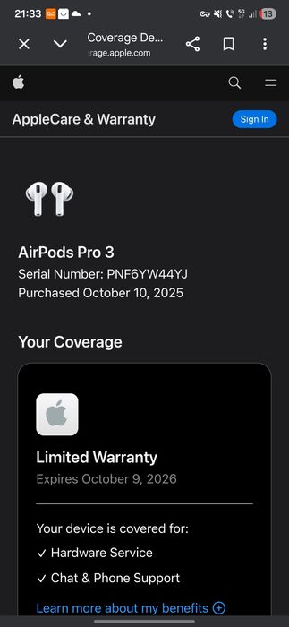 Airpods Pro 3 ANC