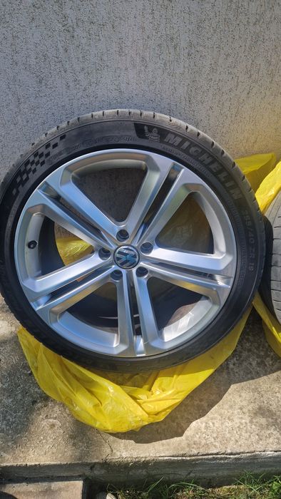 Vănd jante tiguan R -line 19 + anvelope  255/40/19