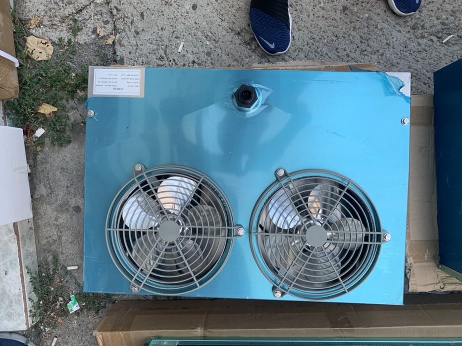 Suflanta vaporizator evs 100 noua cu 2 ventilatoare camera frigorifica