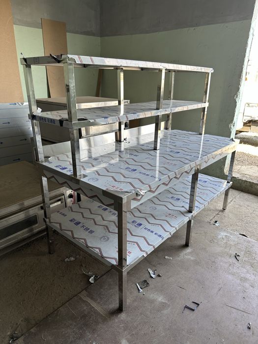 Нержавейка столы мойки стеллажи линия раздачи принимаем заказ