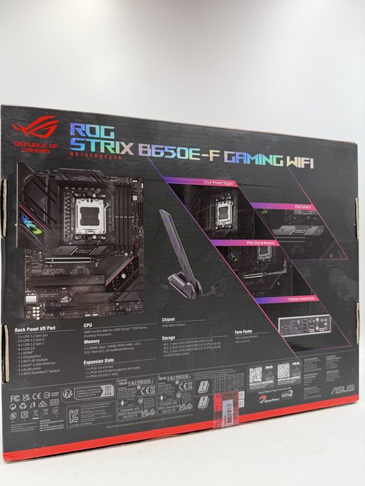 Placa de baza ASUS Rog Strix B650E-F GAMING WIFI