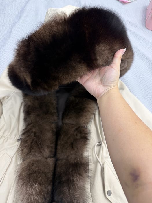 Зимняя парка в отличном состоянии