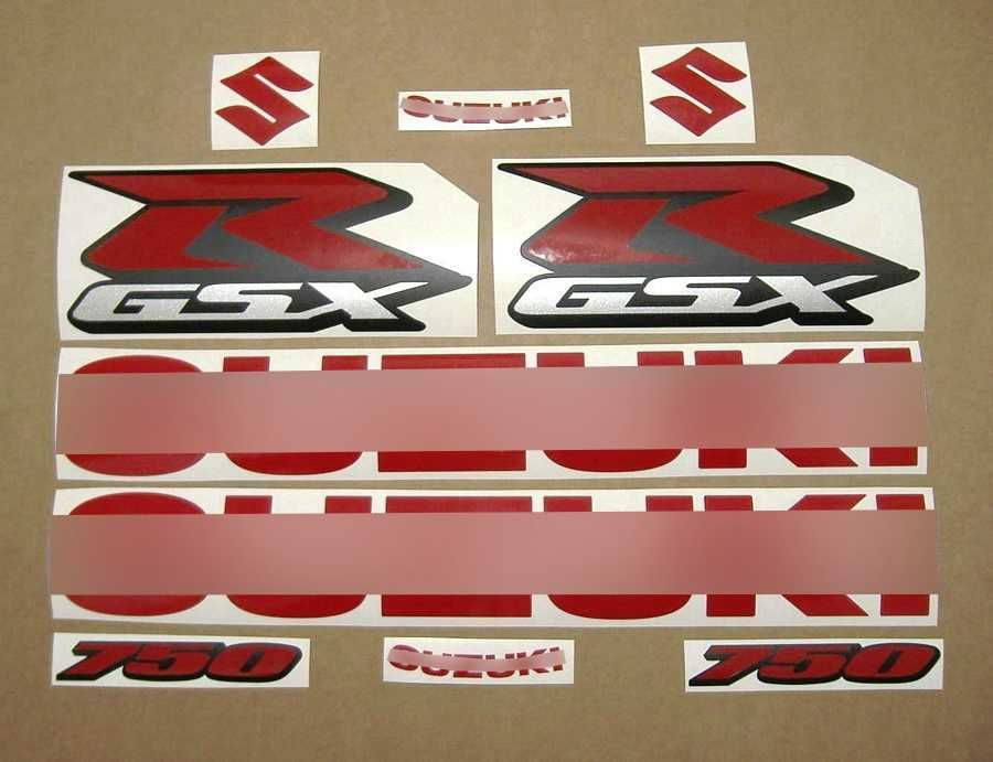 Стикери Сузуки 750 различни цветове GSXR лепенки Suzuki гсхр