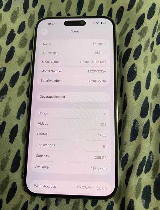 Iphone 14 pro max 256gb!