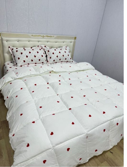 Зимнее Одеяло лебедь однотонное