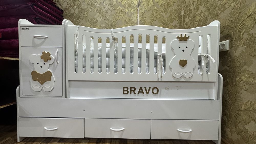 Йош болалар учун кровать