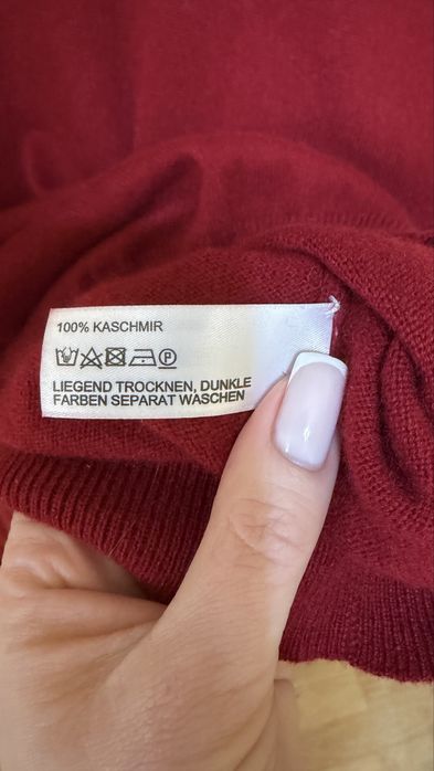 Пуловер Ferner Ferner Jacobsen. Размер XL/2Xl. 100% Kaшмир