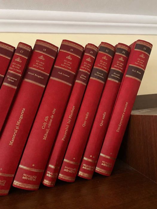 Colecția „101 cărți de citit într-o viață” – Volumele 13-23 – Biblioteca Adevărul
