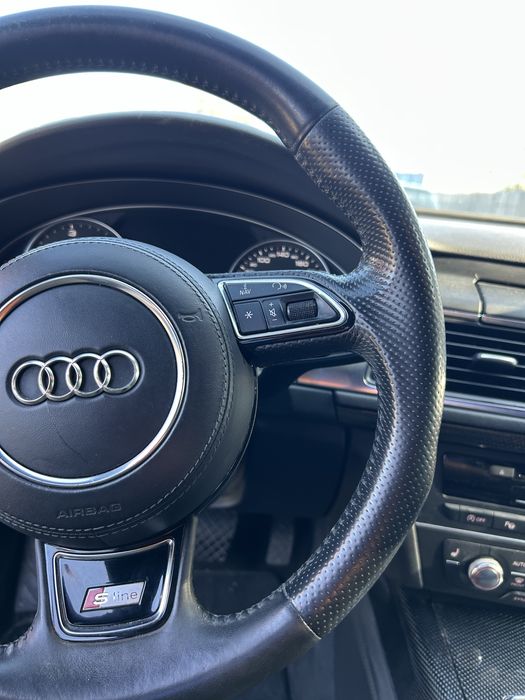 Volan din piele cu airbag complet Audi A7
