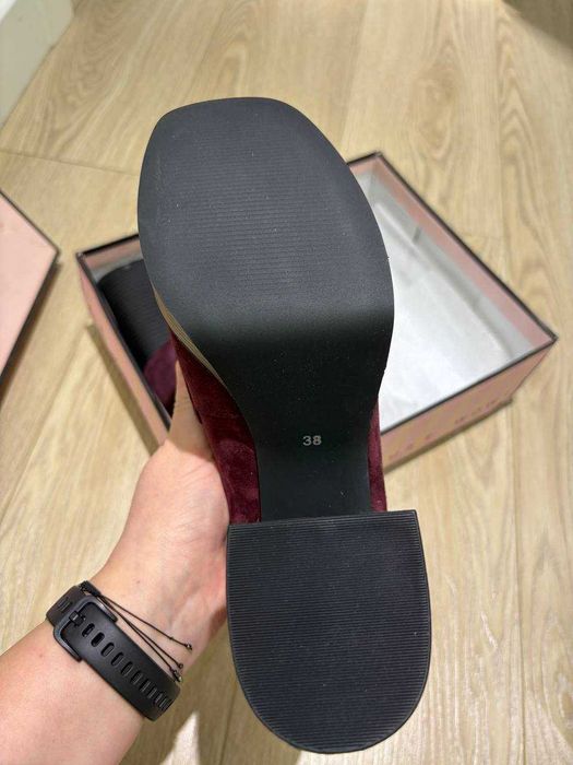 Туфли Obba натуральная замша 38 размер