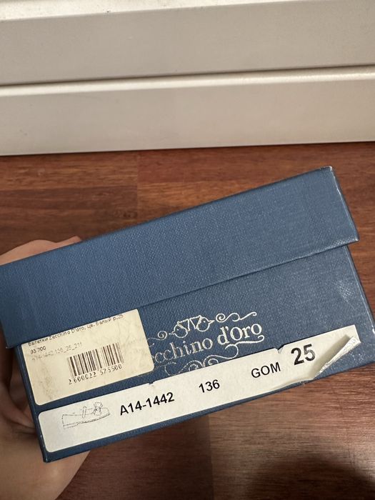 Туфли 25 размер Италия