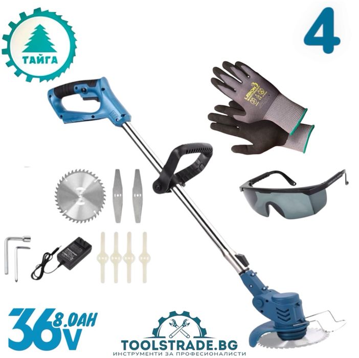 Акумулаторен градински комплект 5в1  ТАЙГА