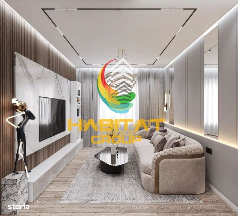 Pallady garsoniera decomandata 39 mp in bloc tip BOUTIQUE