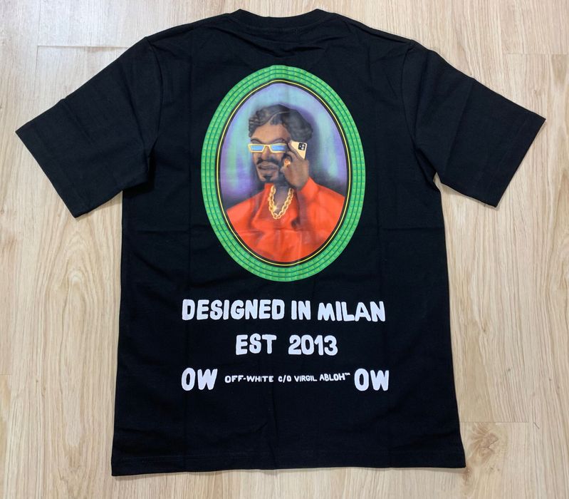 Нови мъжки тениски с етикети Off white в черно и в бяло