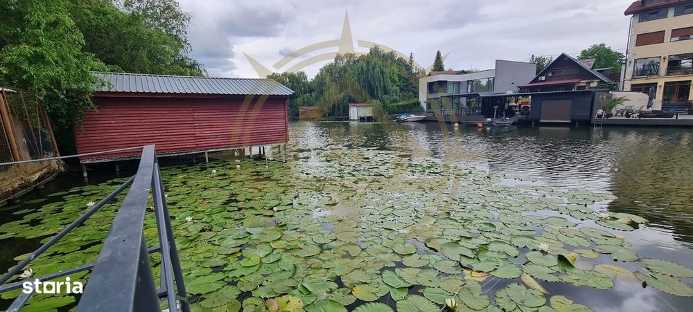 Dom00443 - vila la lac cu ponton si piscina snagov