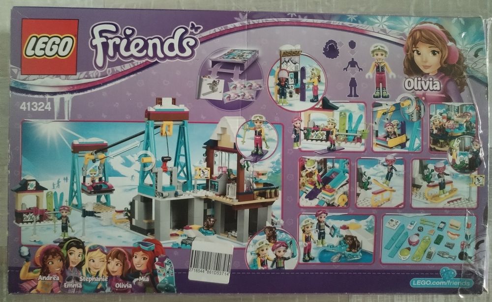 Конструктор LEGO Friends - Лифт в зимния курорт (41324)