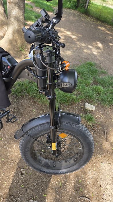 Електрически велосипед, Riding Times Z8S, 500W, 21AH, Черен
