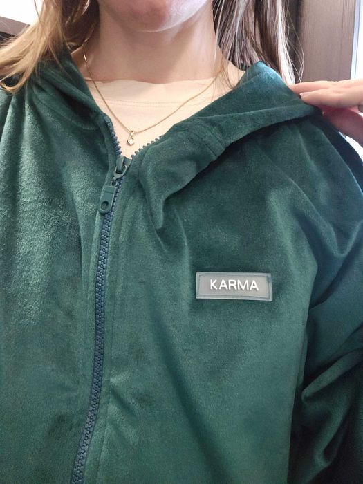 KARMA ориигинален сет в изумрудено зелено