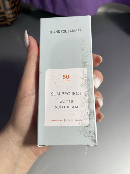 Слънцезащитен крем Sun Project Water SPF50, Thank You Farmer, 50мл
