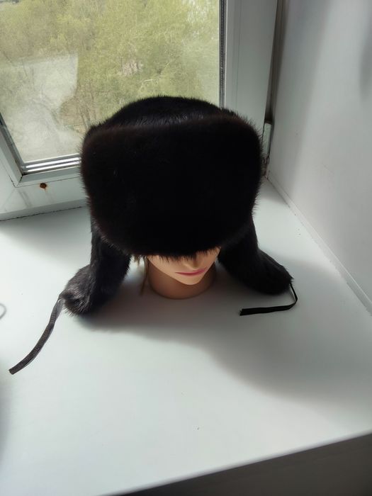 Шапка норковая мужская